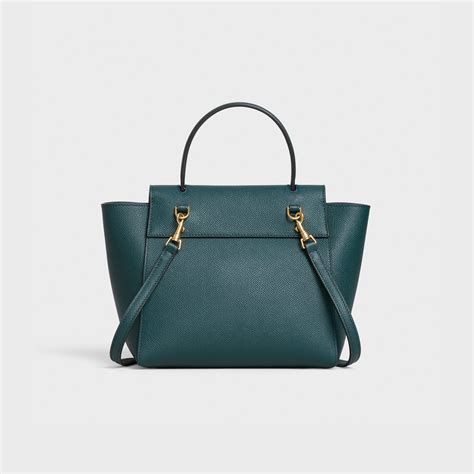 celine nano belt bag abyss blue|Nano Belt bag in laminated calfskin .